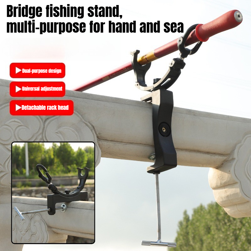 Fishing Kayak Rod Holder - 360° Rotating Adjustable Heavy Duty Rod