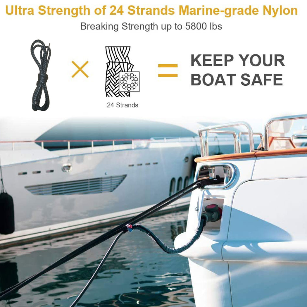 Nylon Double-Braided Mooring L - огляд і ціна Fishing Kayak Anchor