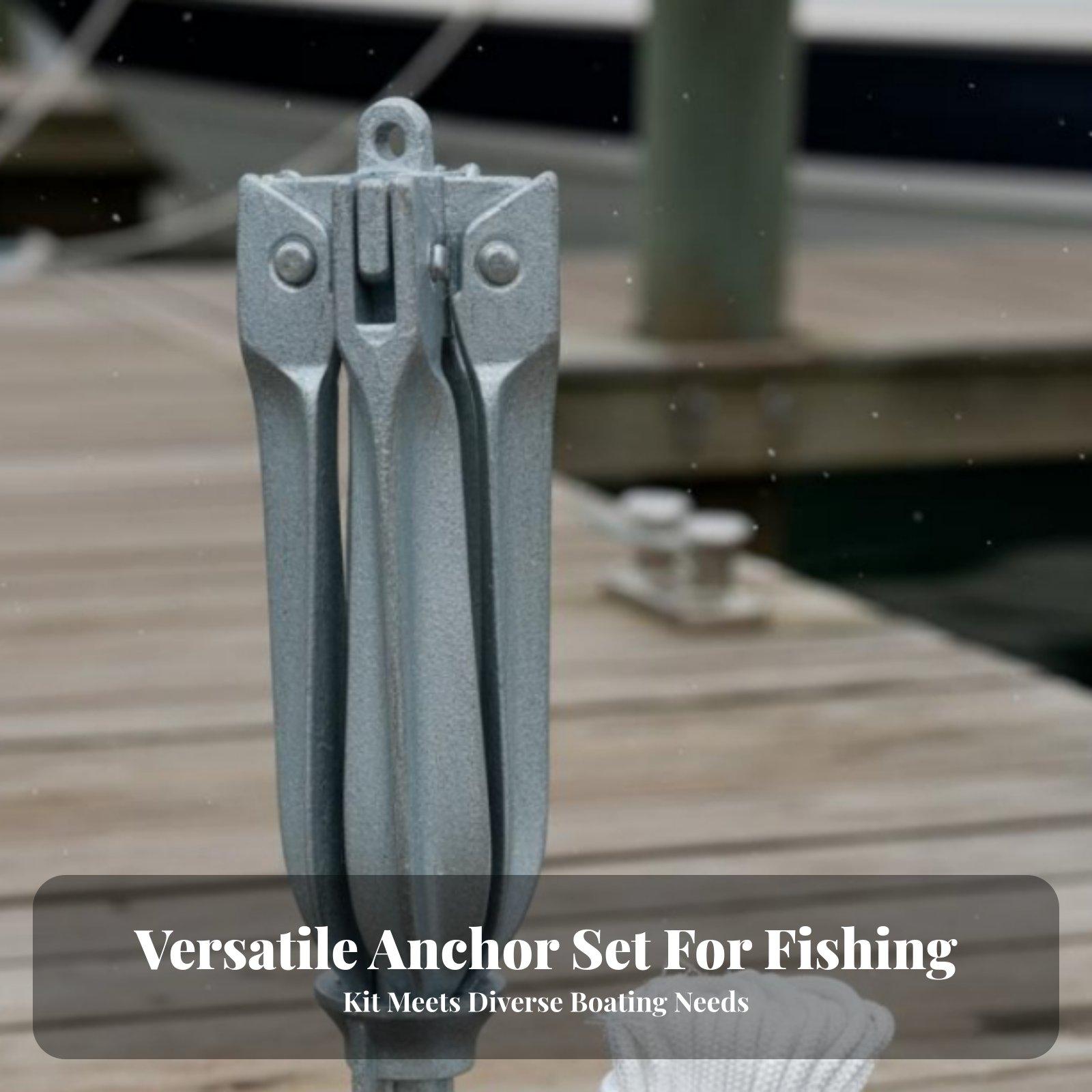 Collapsible Grapnel Anchor for - огляд і ціна Fishing Kayak Storage Bag